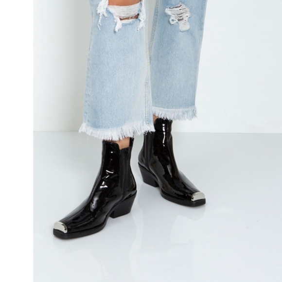 Jeffrey Campbell Black Poker Boot 